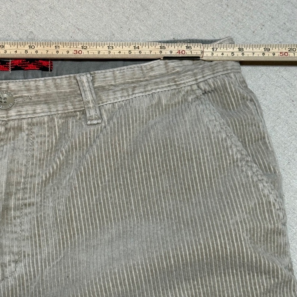 Woolrich Corduroy Pants Mens 35x31 Straight Leg Tan Beige Cotton Wide Wale - Picture 8 of 8